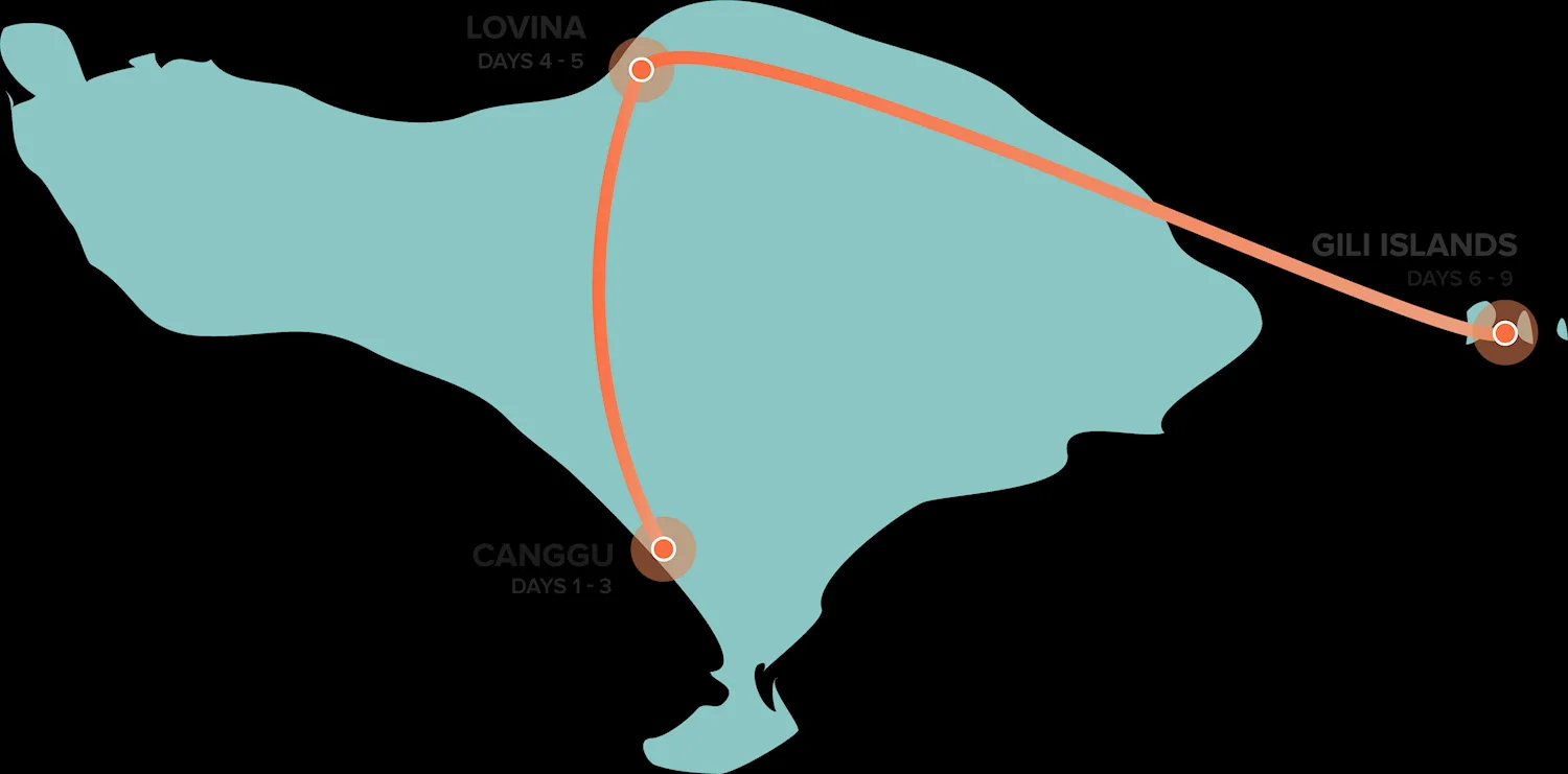 Bali Intro route