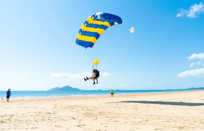 Skydive in Mission Beach with beach landing