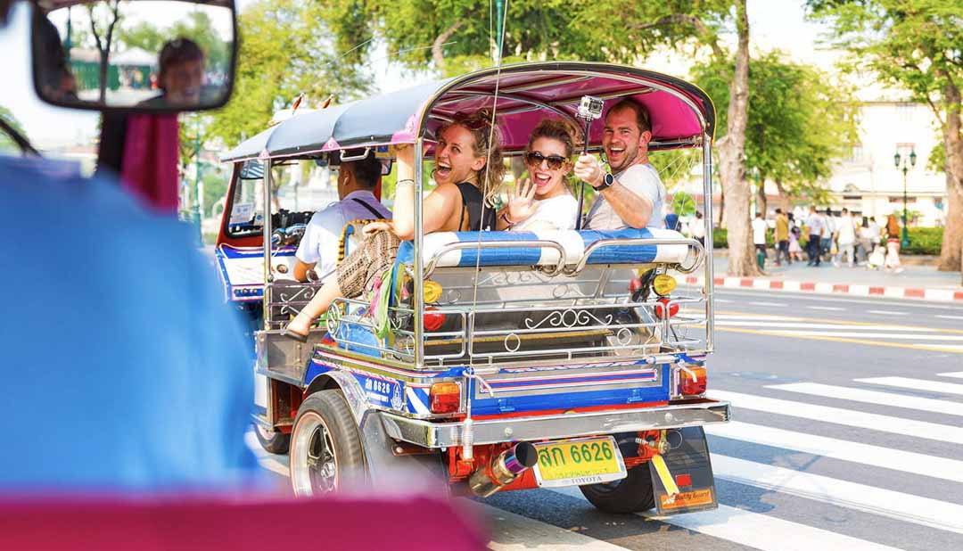 Thailand Rundreise tuk tuk