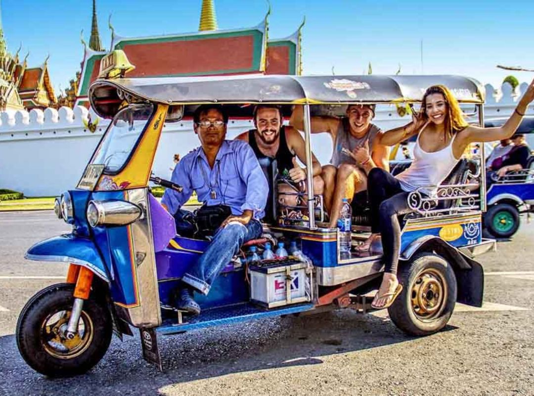 Thailand Urlaub tuk tuk