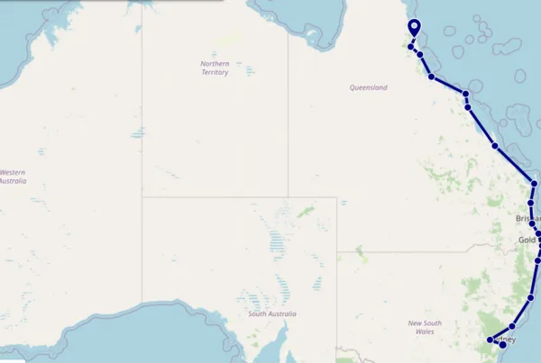Ostküste Australien Reiseplan